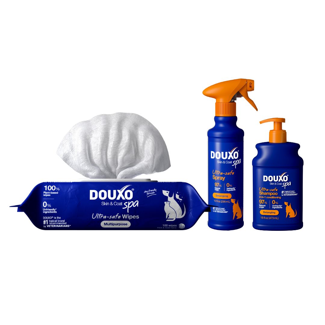 DOUXO® SPA Langhaarpflege für Hunde Medium