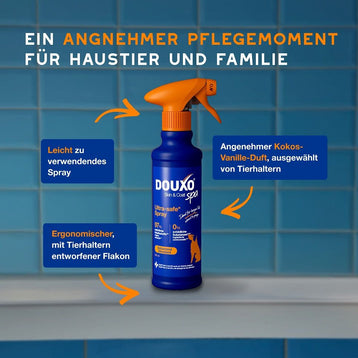 DOUXO® SPA Langhaarpflege für Hunde Groß