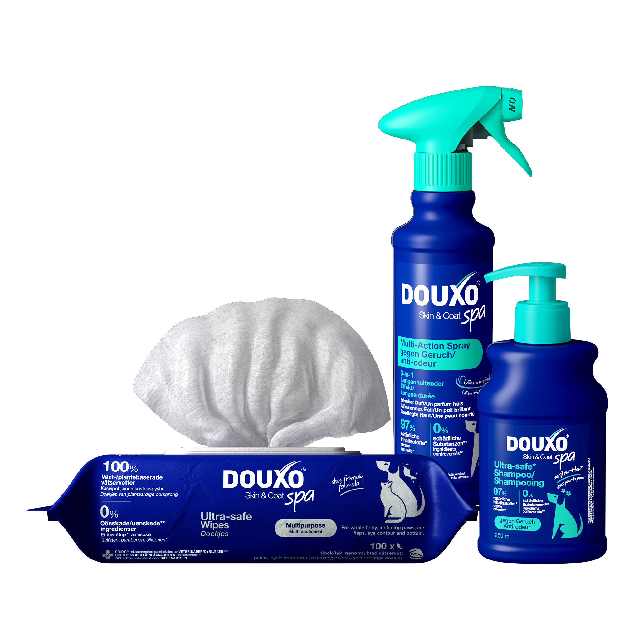 DOUXO® SPA Spar-Paket gegen Geruch groß